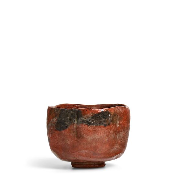 Bonhams : RAKU SA'NYŪ (KICHIZAEMON VI, 1685-1739) A Red Raku Ware Tea ...