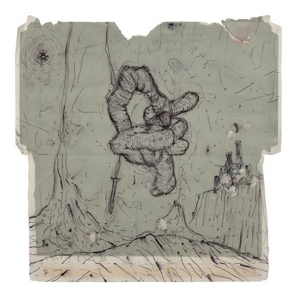 Bonhams : WILLIAM POPE.L (1955-2023) Failure Drawing #1154 Rocket ...