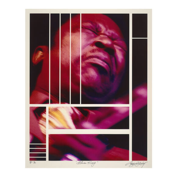 Bonhams : George Kalinsky (1936-2025): Blues King: B.B. King[circa 1972]