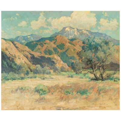 MAURICE BRAUN (1877-1941) Near Laguna Mountains 20 x 24 in.