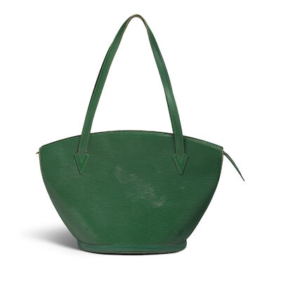 LOUIS VUITTON: GREEN EPI ST. JACQUES GM 1996