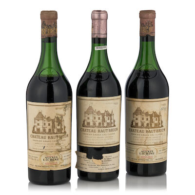 Château Haut-Brion, 1959 (3 bottles, 750ml)