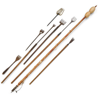 Eight Whaling Tools, 19th/20th century