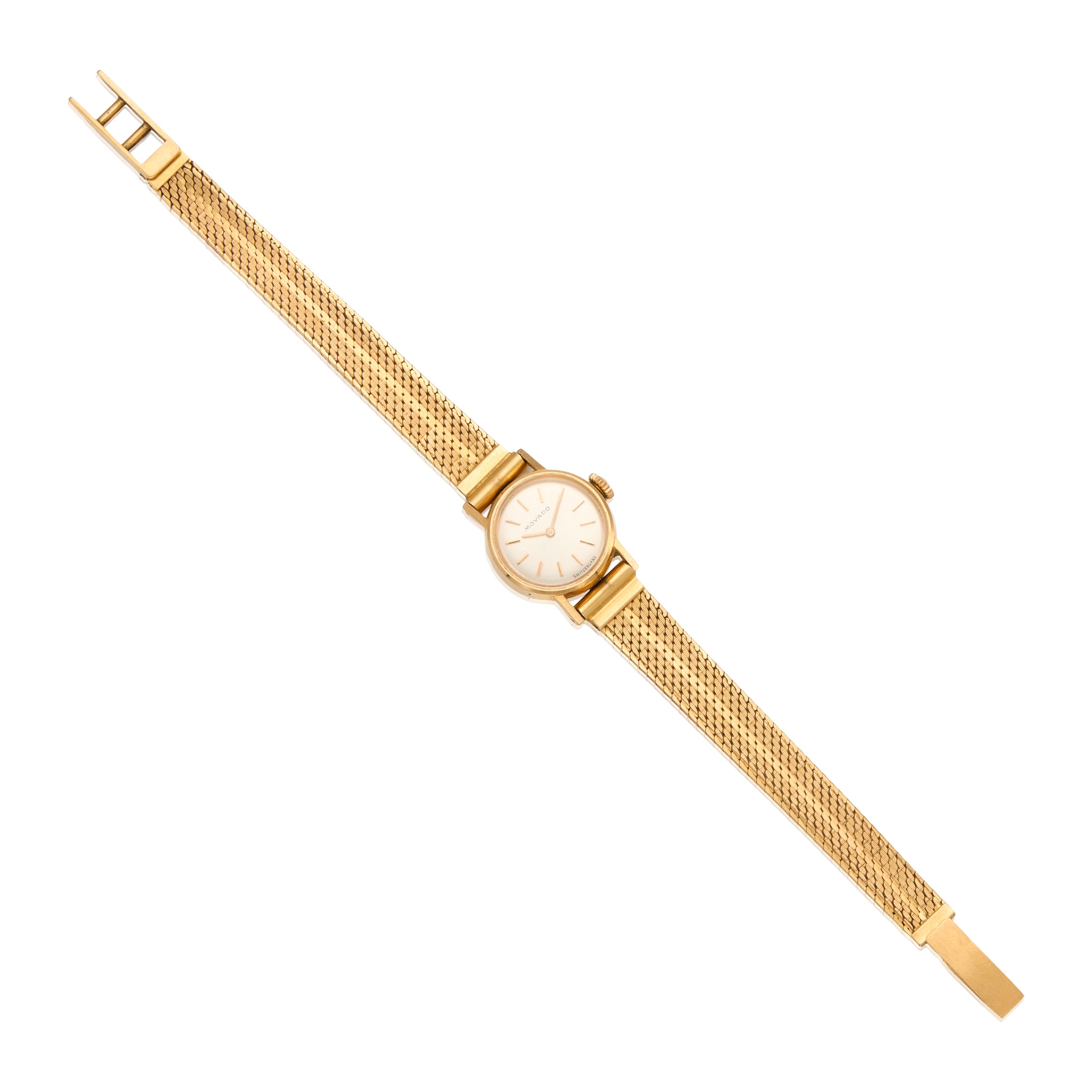 Movado MOVADO: 18K YELLOW GOLD WRISTWATCH