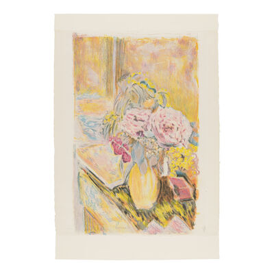 After Pierre Bonnard (1867-1947) by Jacques Villon (1875-1963); Fleurs, from Suite de 10 Lithographies en Couleurs