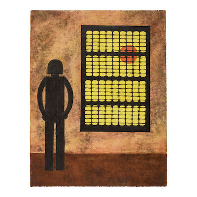 Rufino Tamayo (1899-1991); Hombre en la ventana (Man at the Window)