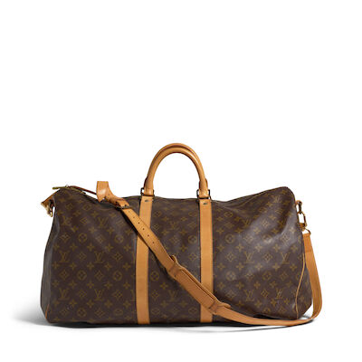 LOUIS VUITTON: MONOGRAM KEEPALL BANDOULIERE 55 1993
