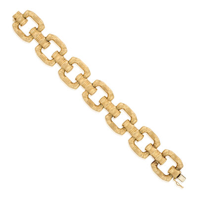AN 18K GOLD BRACELET, ITALY