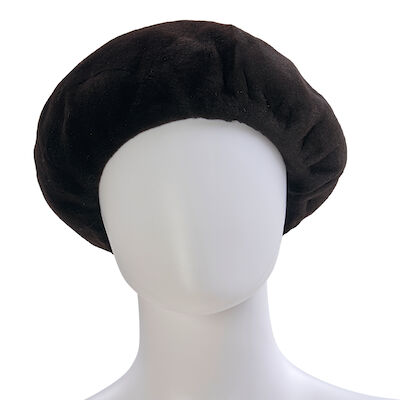 UNSIGNED: BLACK SHEARED FUR BARRETT