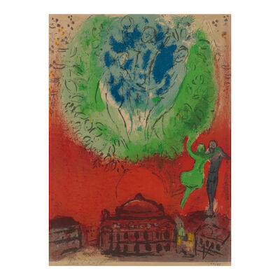 Marc Chagall (1887-1985); L'Opéra (The Opera)