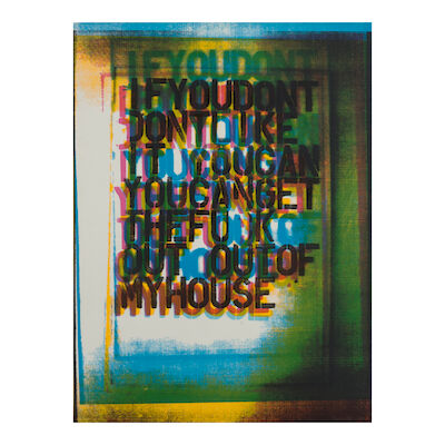 Christopher Wool (born 1955); My House III