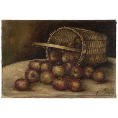 N.V. MOTT American School (19th Century) Untitled 12 5/8 x 18 1/2 in. (32.1 x 47 cm.)