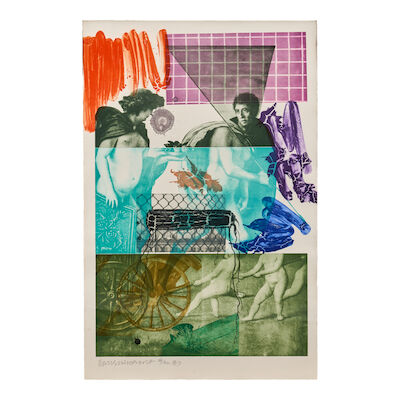 Robert Rauschenberg (1925-2008); Bellini #5