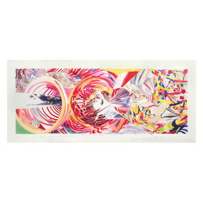 James Rosenquist (1933-2017); The Stowaway Peers Out at the Speed of Light
