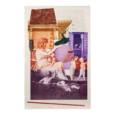 Robert Rauschenberg (1925-2008); Bellini #2