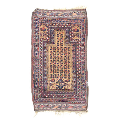 Baluch Prayer Rug 2 ft. 4 in. x 4 ft. 6 in.