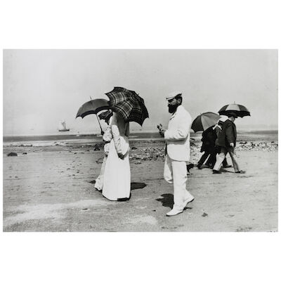 Jacques-Henri Lartigue (1894-1986); The Beach at Villerville