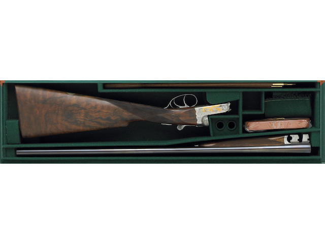 **A 20 gauge Holland & Holland Cavalier Deluxe Model Upland Bird Special Edition boxlock ejector double barrel shotgun.