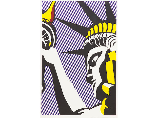 Roy Lichtenstein; I Love Liberty;