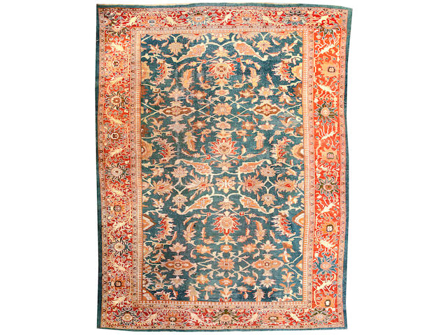 A Sultanabad carpet Central Persia, Size approximately 10ft 2in x 13ft 5in