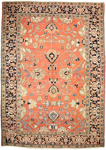 A Heriz carpet Northwest Persia, Size approximately 12ft 7in x 8ft 10in