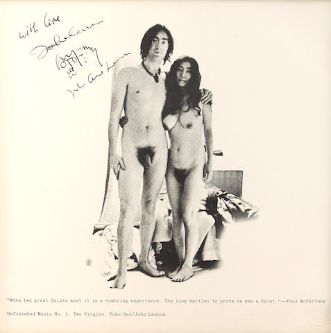 Twin Virgins LP signed by John and Yoko