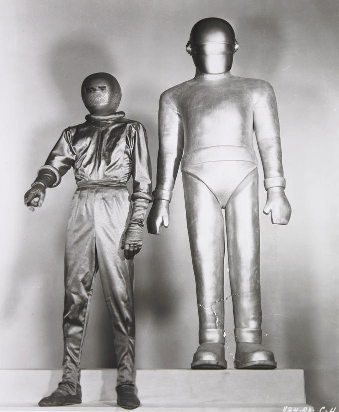 A Gort miniature from "The Day the Earth Stood Still"