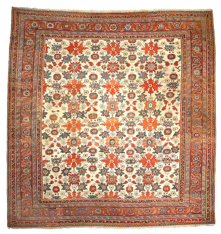 A Bakshaish carpet Northwest Persia, Size approximately 12ft 11in x 12ft 7in