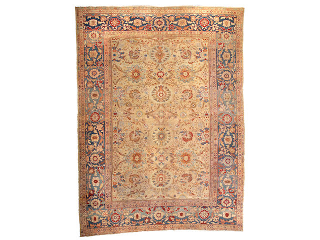 A Sultanabad carpet Central Persia, Size approximately 14ft x 10ft 3in