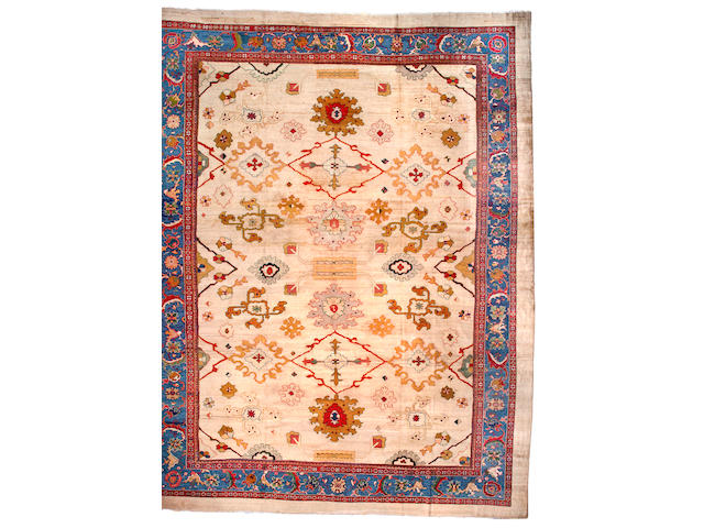 A Sultanabad Carpet Central Persia, Size approximately 14ft 9in x 19ft 1in