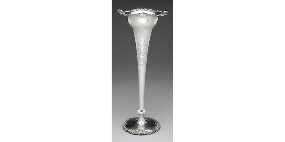 Sterling Vase by Shreve & Co.