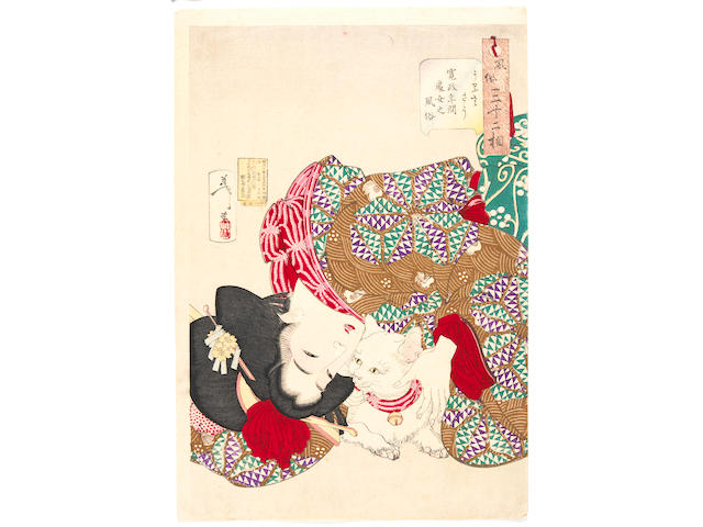 Tsukioka Yoshitoshi (1839-1892): Fuzoku sanjuniso (Thirty-two Aspects of Daily Life)