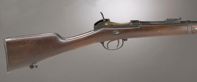 Bonhams A Scarce Bavarian Model 1867 Werder Breechloading Rifle