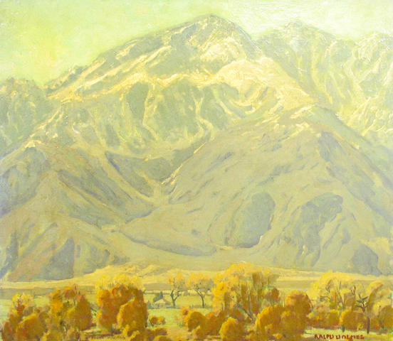 Ralph William Holmes (American 1876-1963) Near Palm Springs 24 x 28in (unframed)