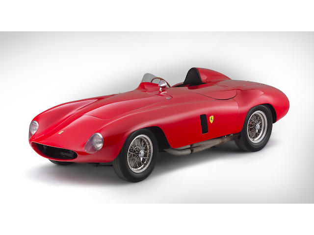 The Ex-Brussels Salon/John von Neumann/Phil Hill/ &#8216;On the Beach&#8217; movie,1955 Ferrari 750 Monza Spider Corsa Sports-Racing Two-Seater  Chassis no. 0492M Engine no. 0492M