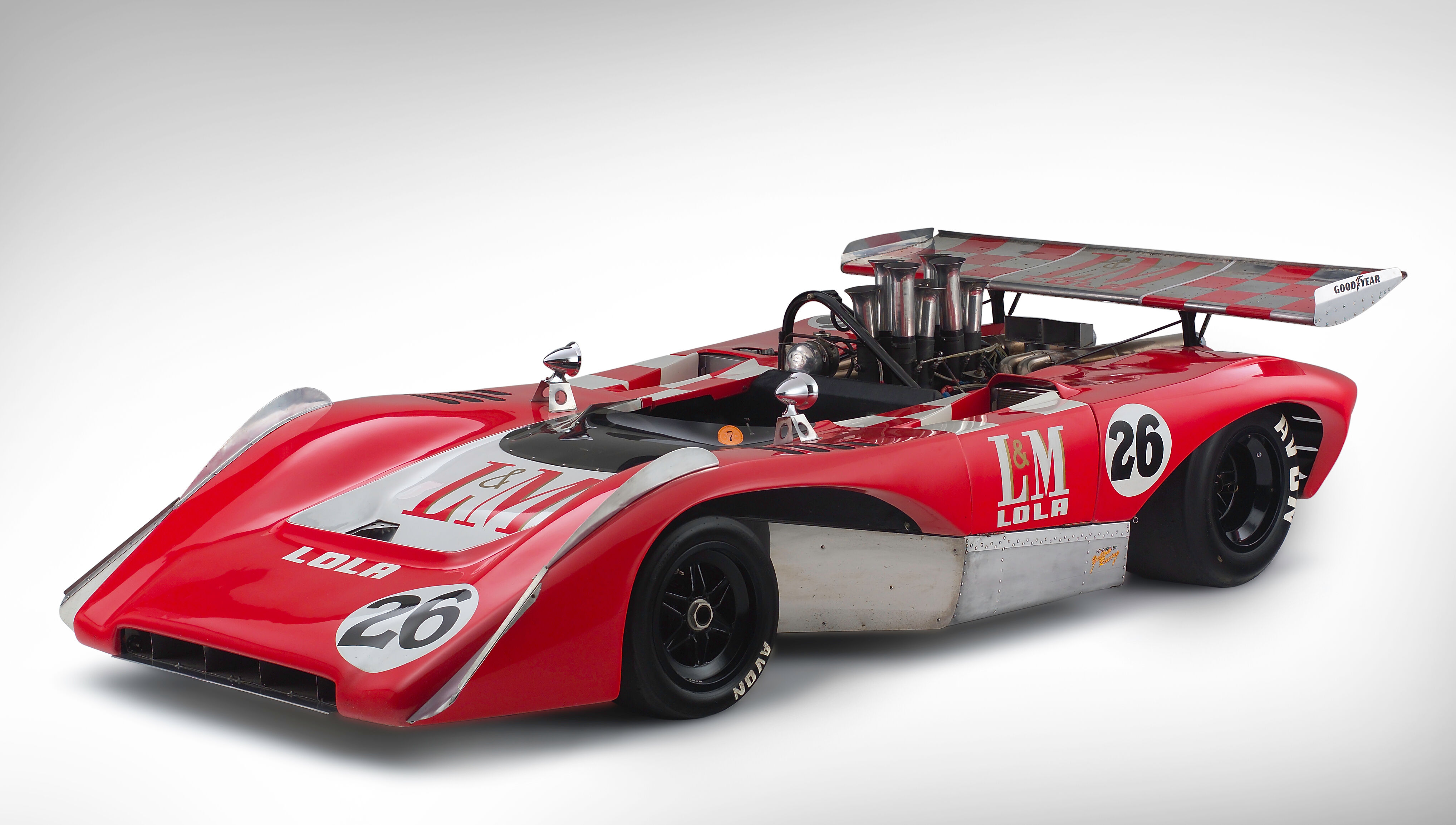 Bonhams The Ex Rosso Bianco Collection L M Liveried 1971 Lola Chevrolet T222 Sports Racing Canam Spider Chassis No Hu222 02
