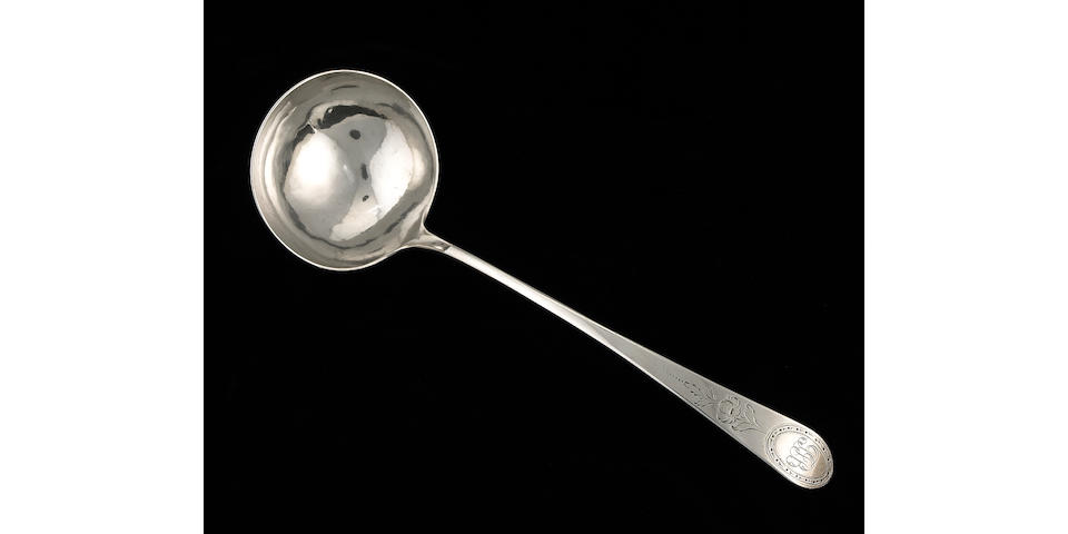 Silver Soup Ladle by Paul Revere