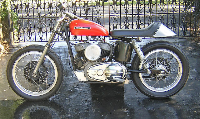 1953 Harley-Davidson 750cc KR Racing Motorcycle Engine no. 53KR2767