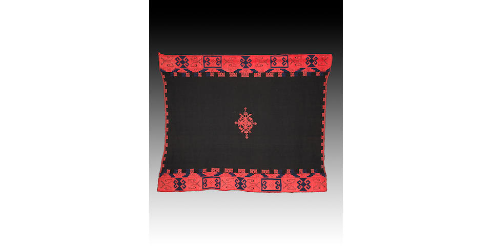An Acoma embroidered manta