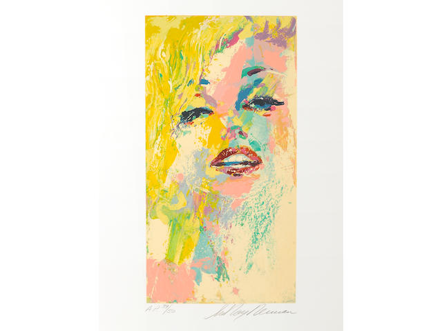 A Marilyn Monroe 'artist's proof' serigraph signed and numbered by LeRoy Neiman
