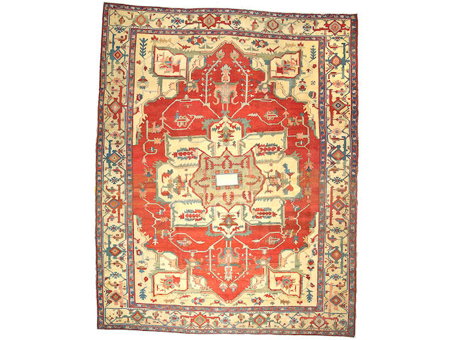 A Serapi carpet Northwest Persia size approximately 10ft 4in x 14ft 1in