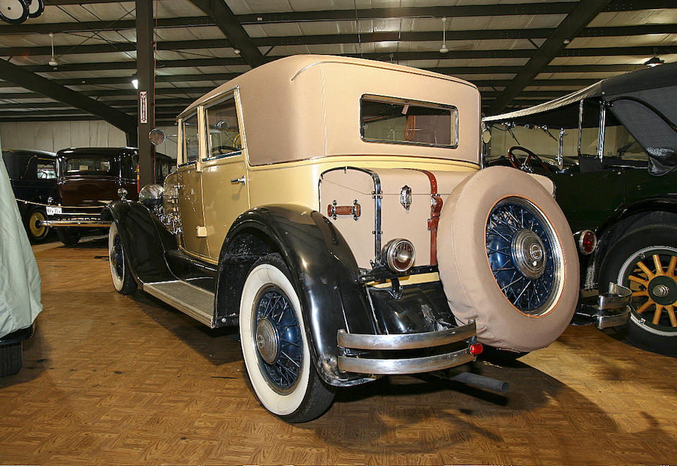 1930 Franklin Model 147 Series 14 Convertible Sedan  Chassis no. 47-201070L27 Engine no. 148922