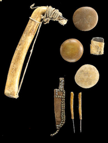 A collection of Plains women's tools