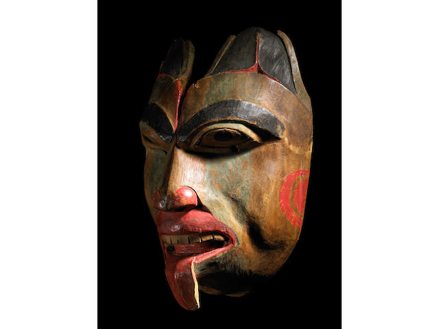 A Tlingit mask