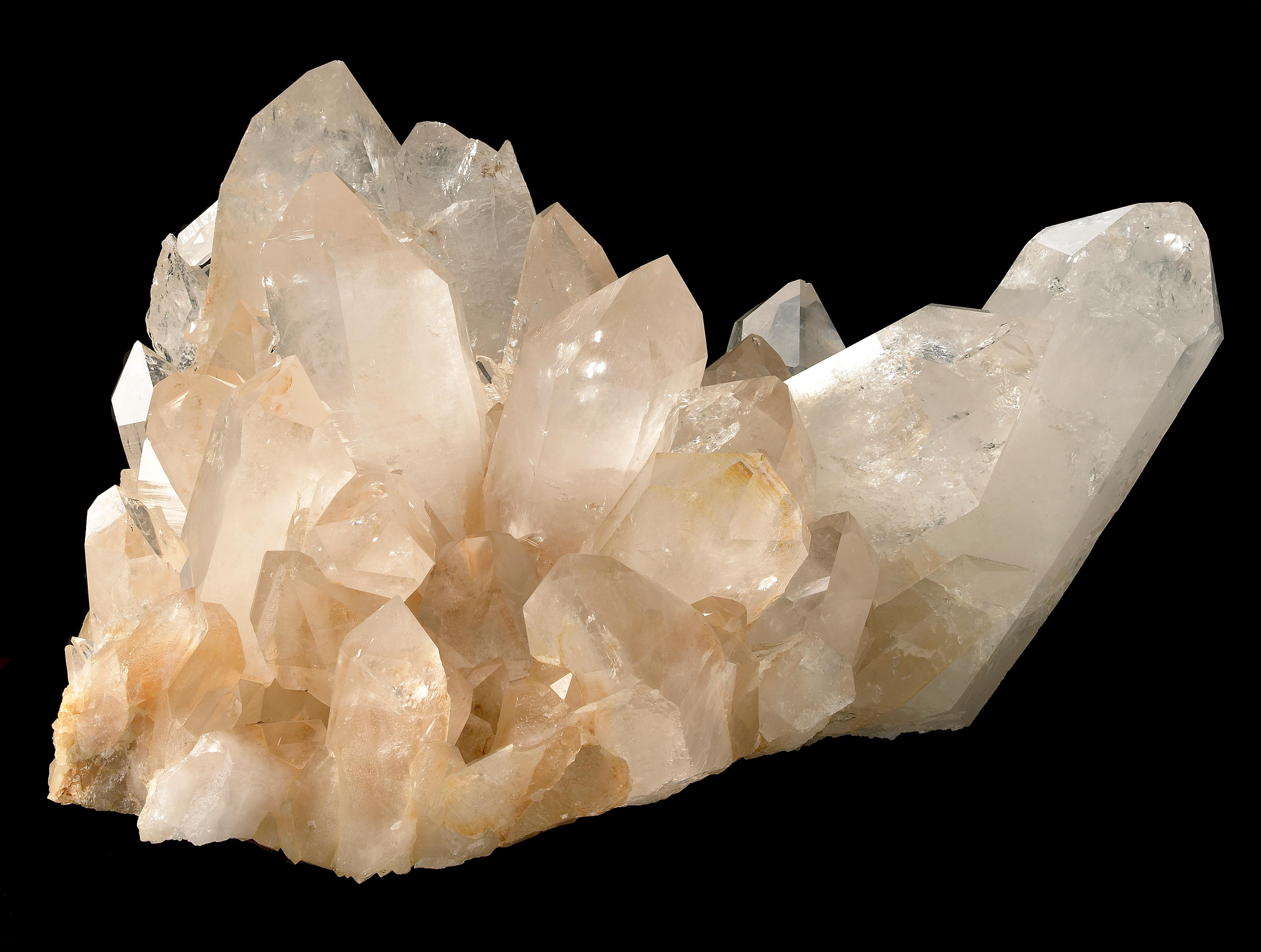 Massive Quartz Crystal Cluster