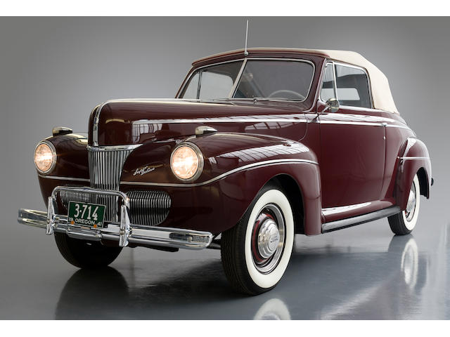 The Dearborn Award-Winning,1941 Ford 11A Super Deluxe Convertible Coupe  Chassis no. 1866901035