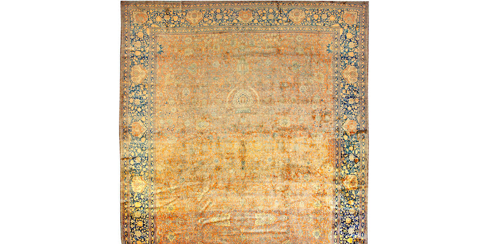A Mohtashem Kashan carpet Central Persia size approximately 13ft 5in x 23ft 7in