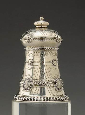 Sterling Aztec Pepper Mill by Tiffany & Co.