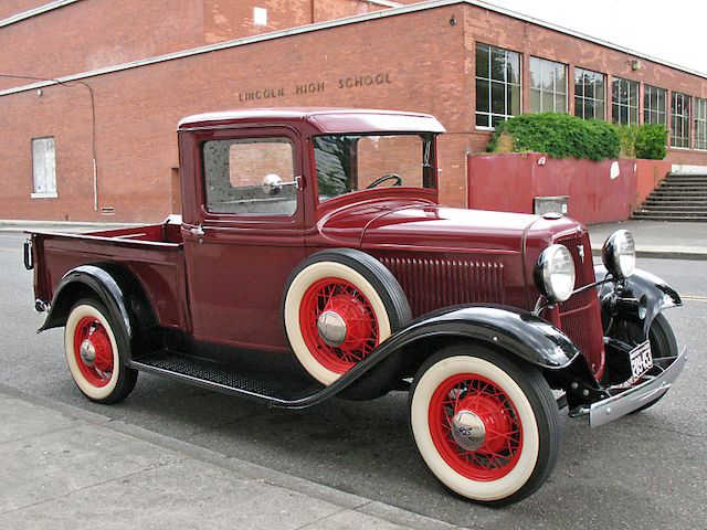 Bonhams : 1933 Ford Model 46 Closed Cab Pickup Chassis no. 5238237