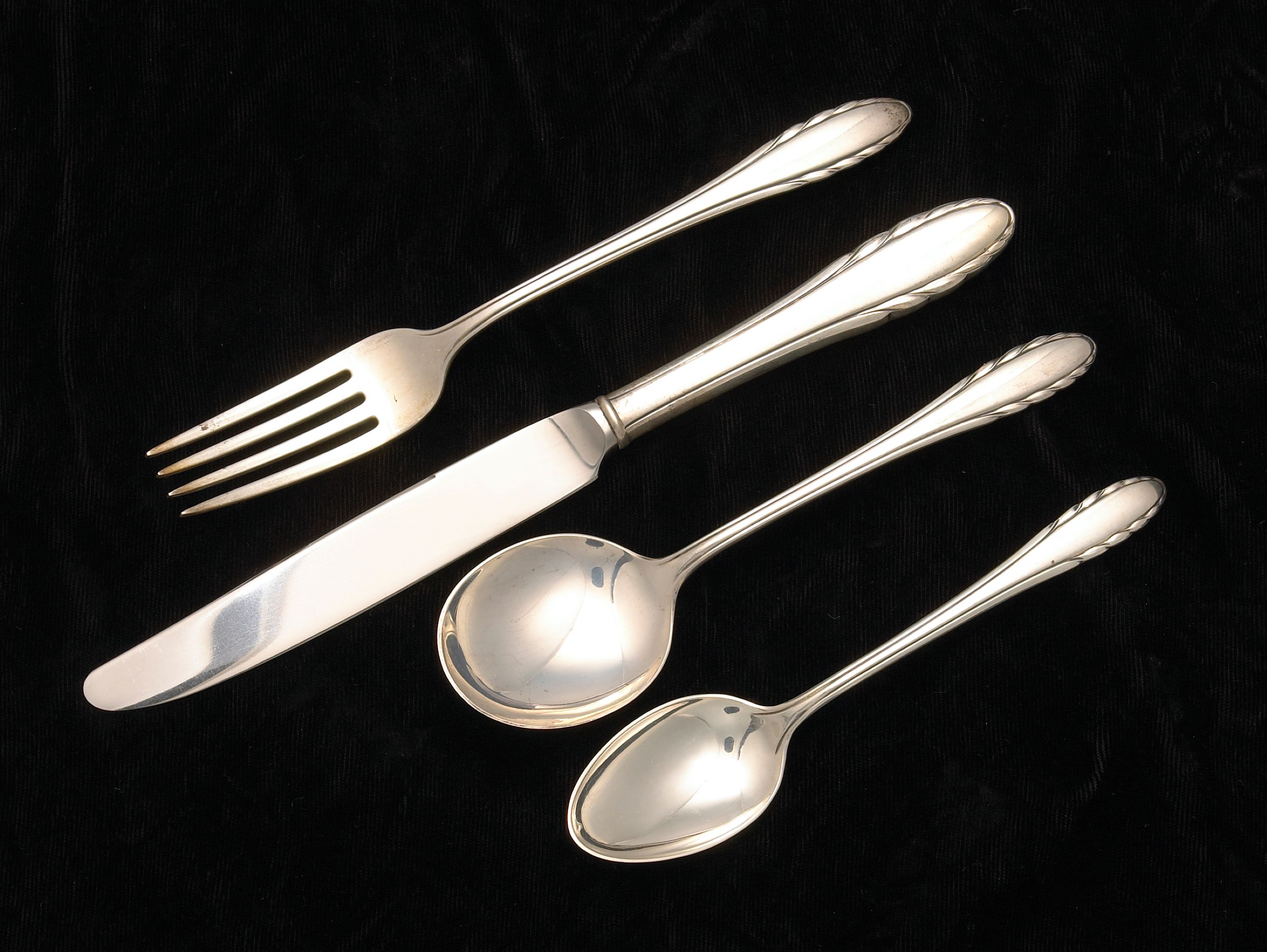 Sterling Lyric Flatware Set by Gorham